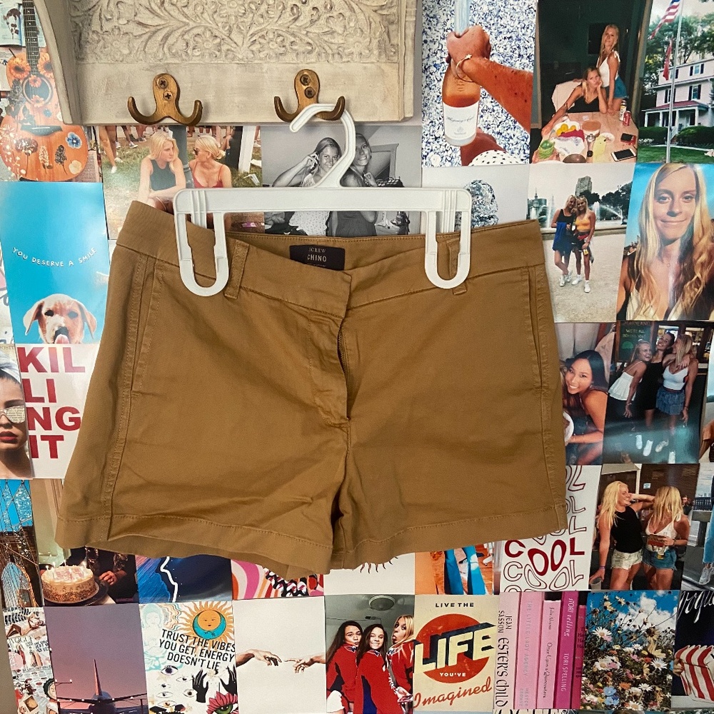 J. CREW Tan Chino Shorts